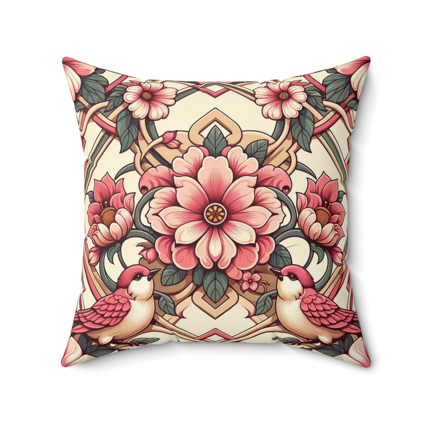 Spun Polyester Square Pillow