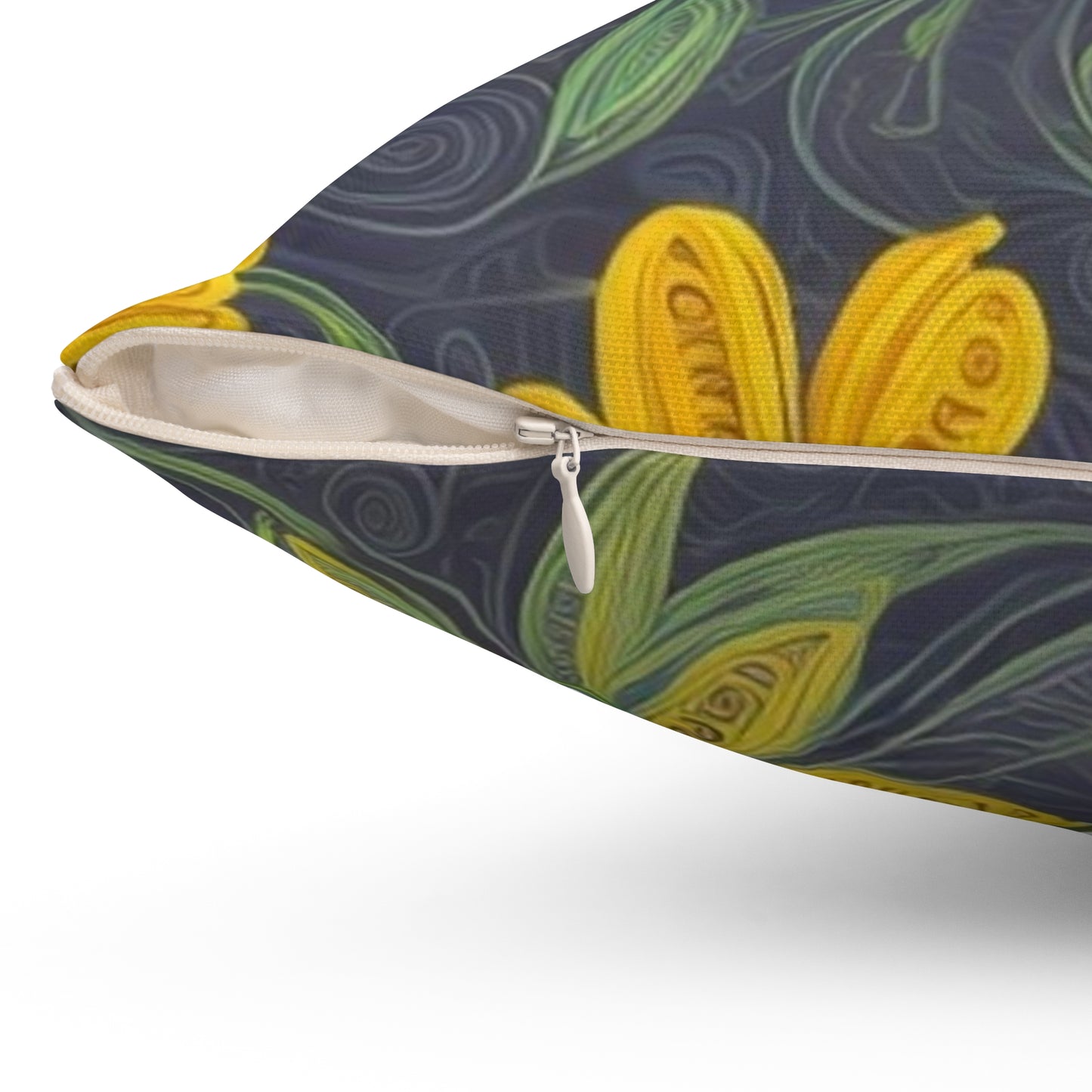Spun Polyester Square Pillow