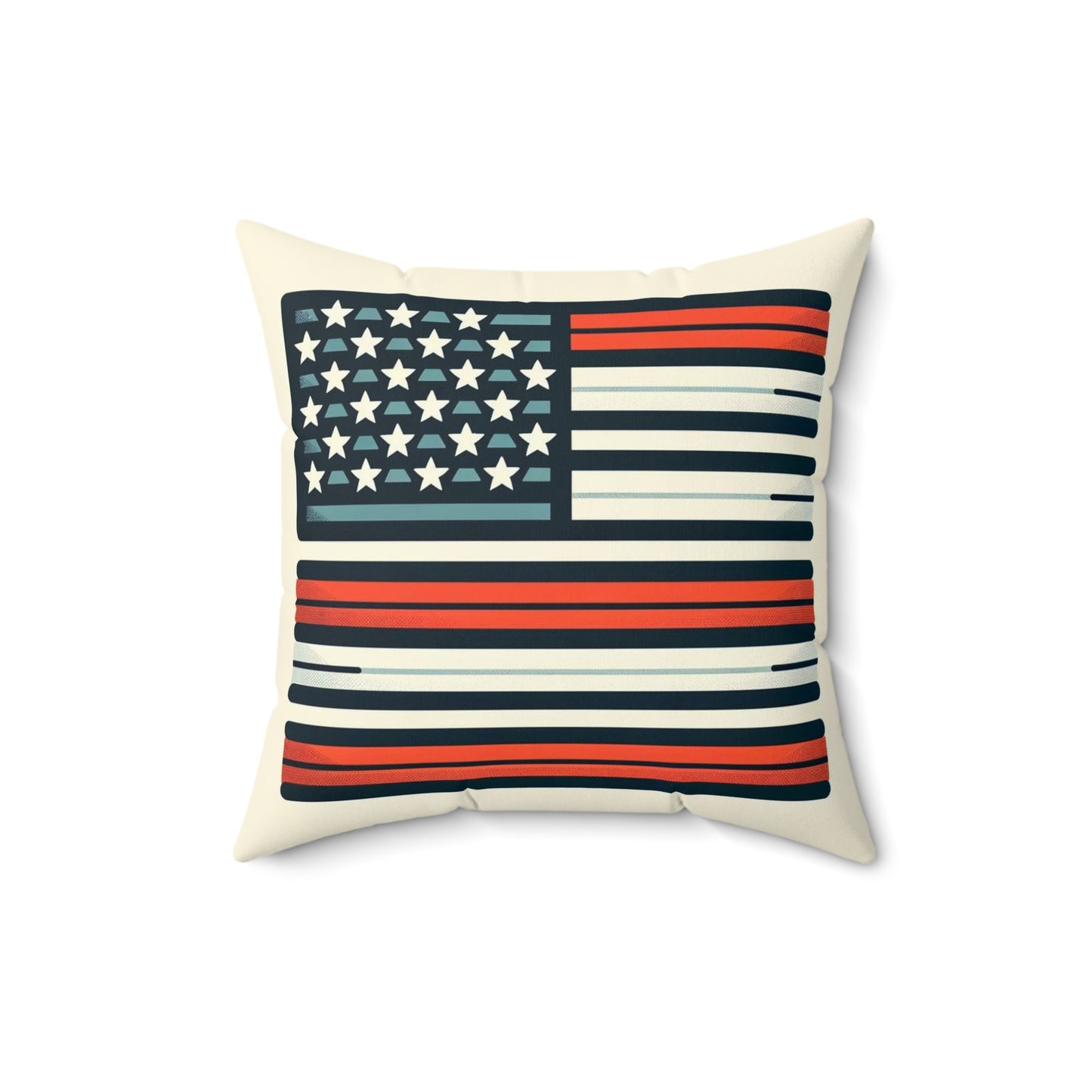 Spun Polyester Square Pillow