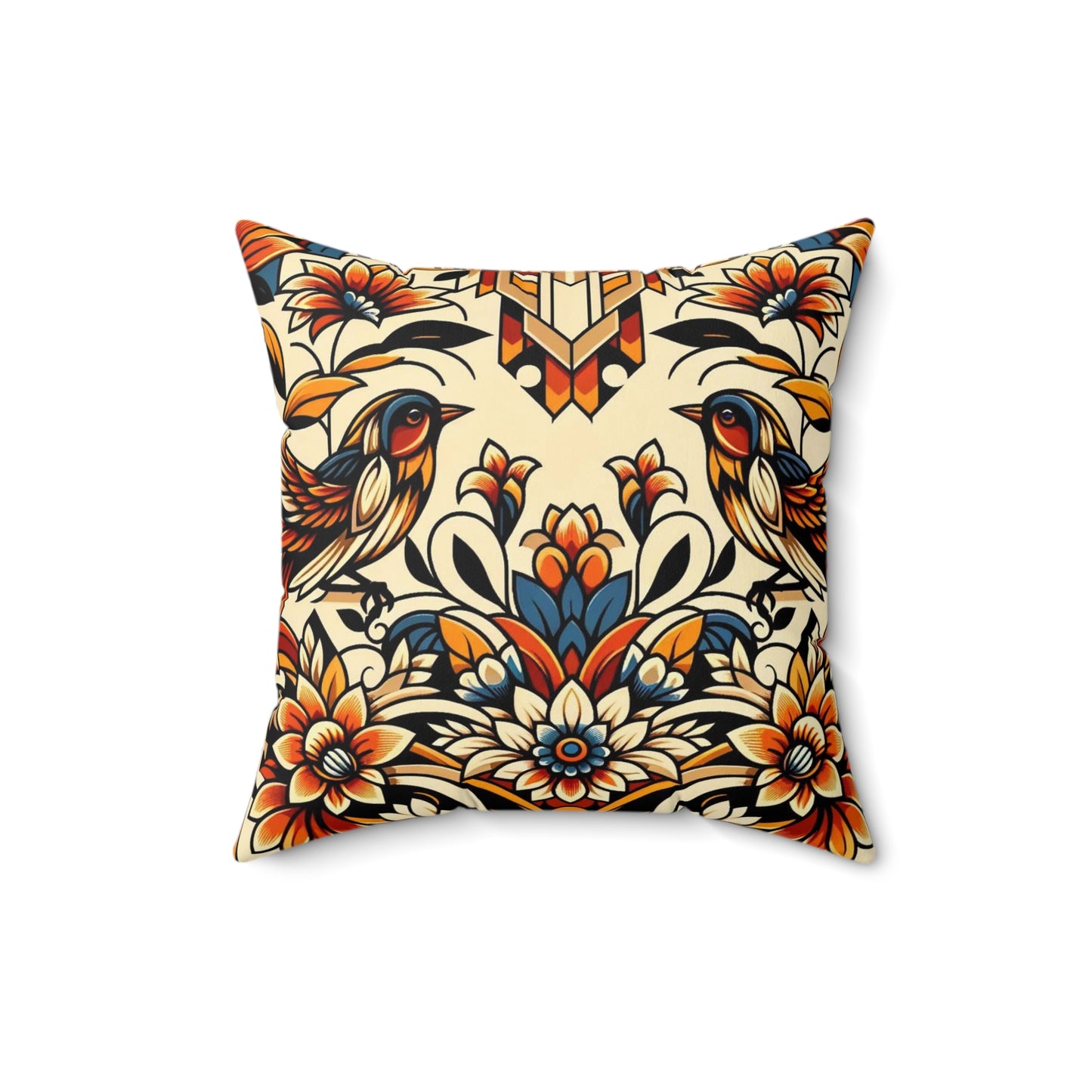 Spun Polyester Square Pillow