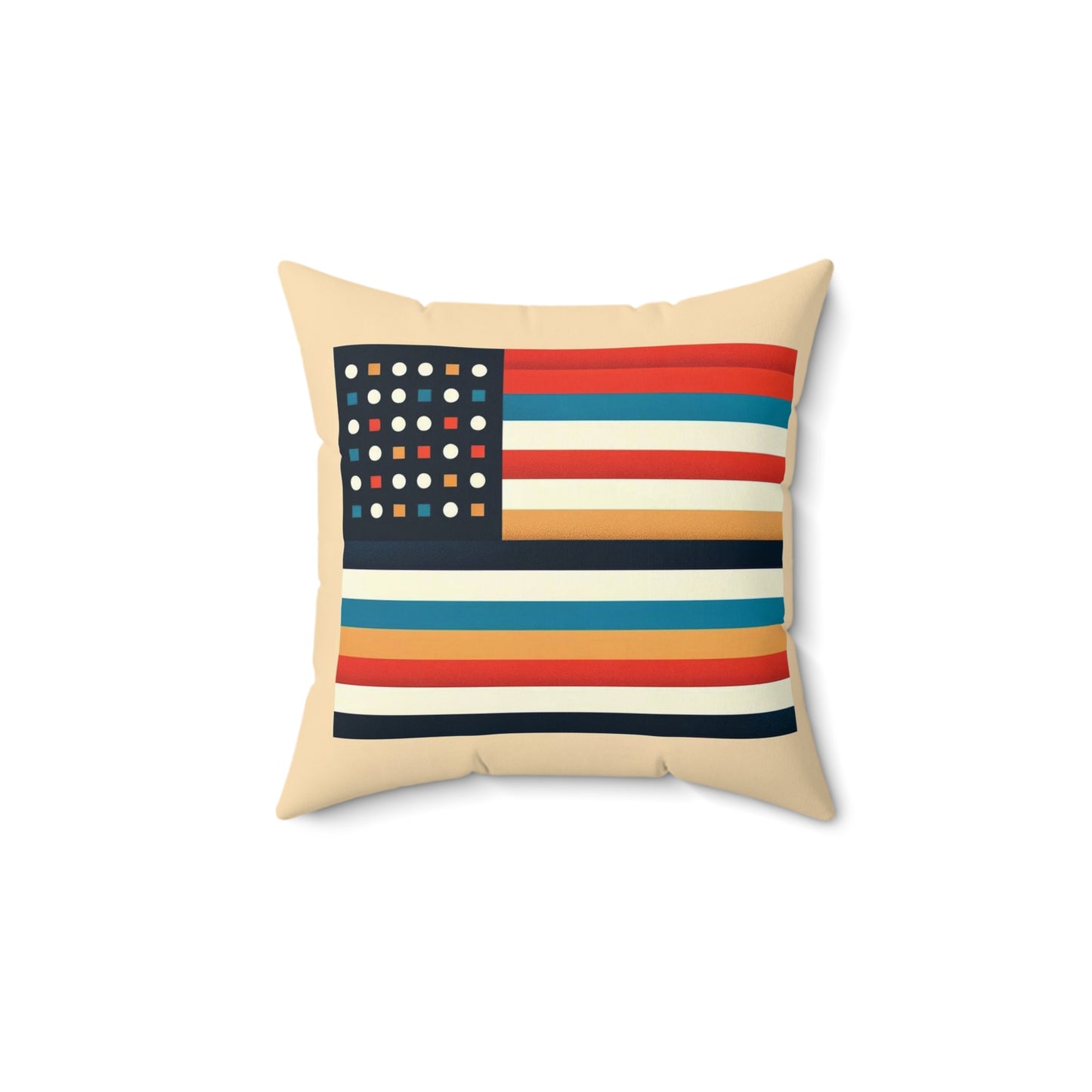 Spun Polyester Square Pillow