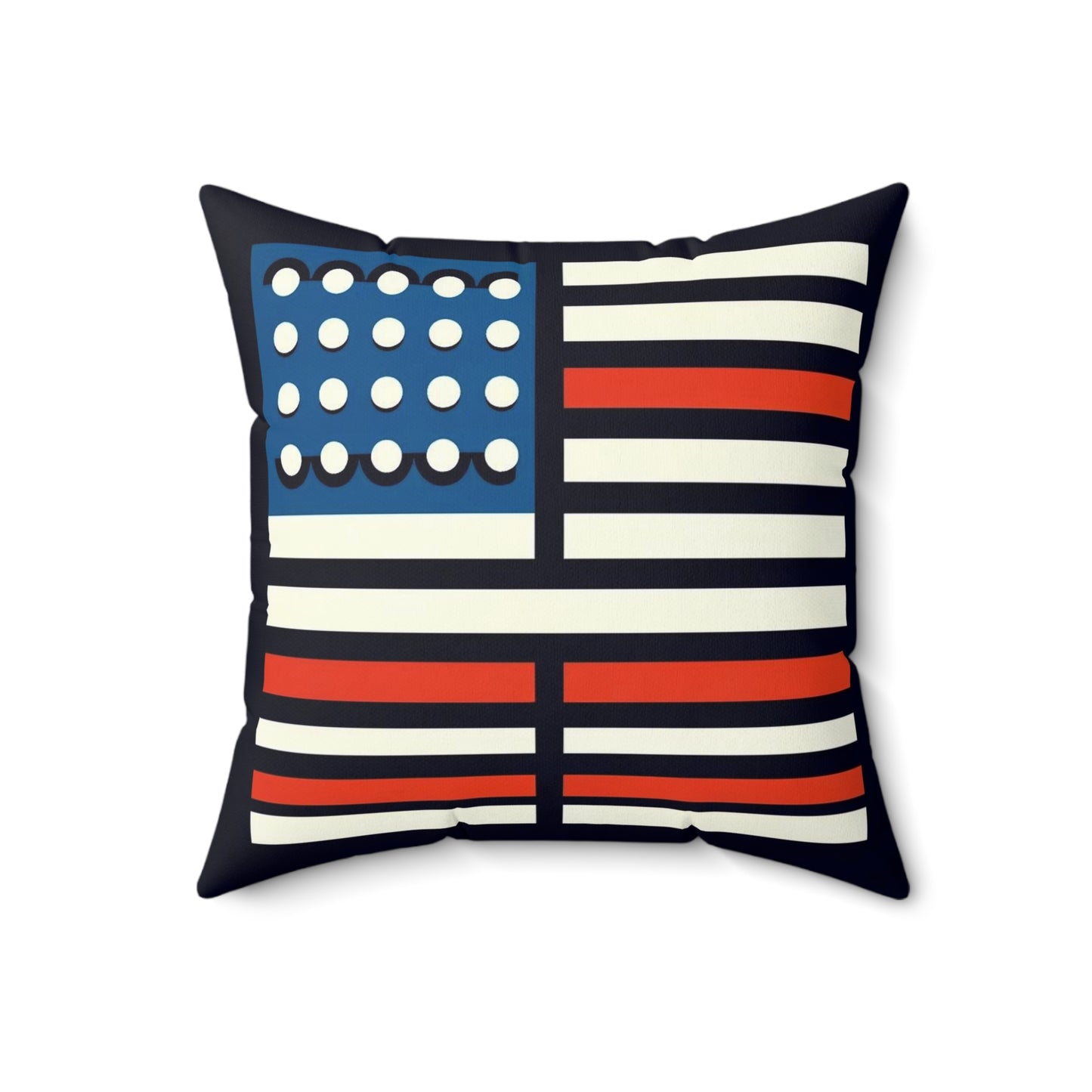 Spun Polyester Square Pillow