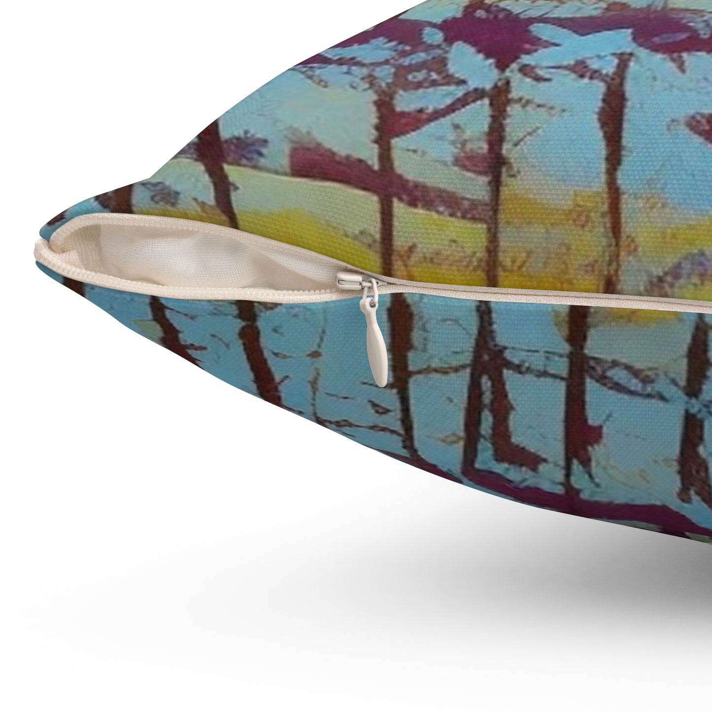 Spun Polyester Square Pillow
