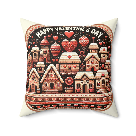 Spun Polyester Square Pillow