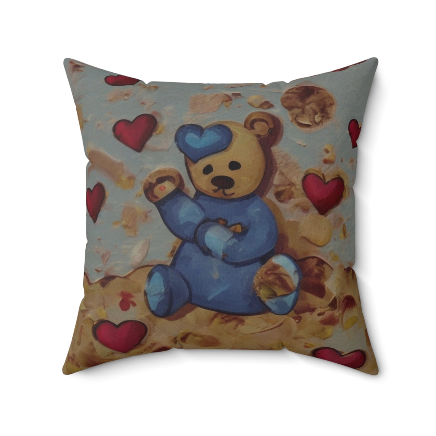 Spun Polyester Square Pillow