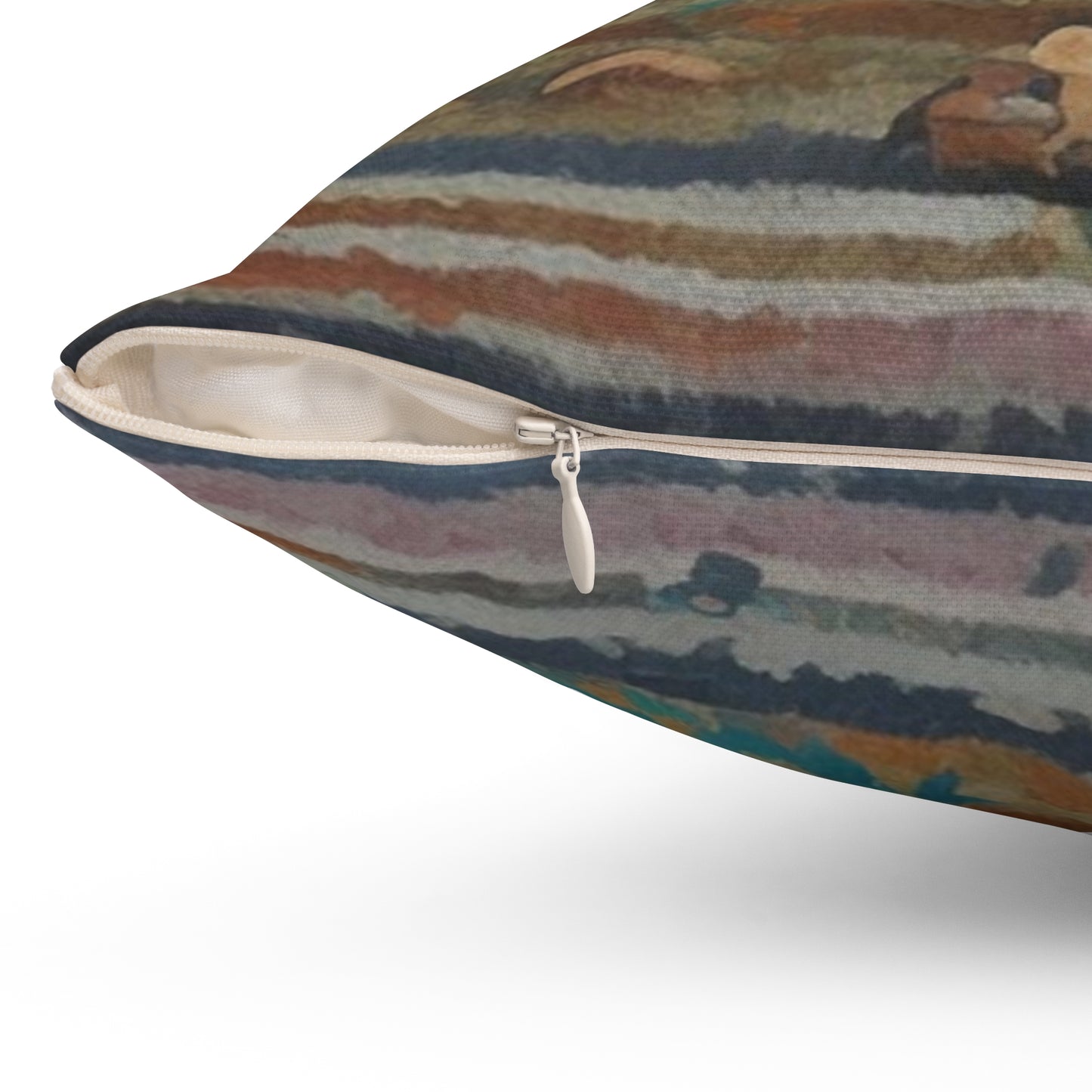 Spun Polyester Square Pillow