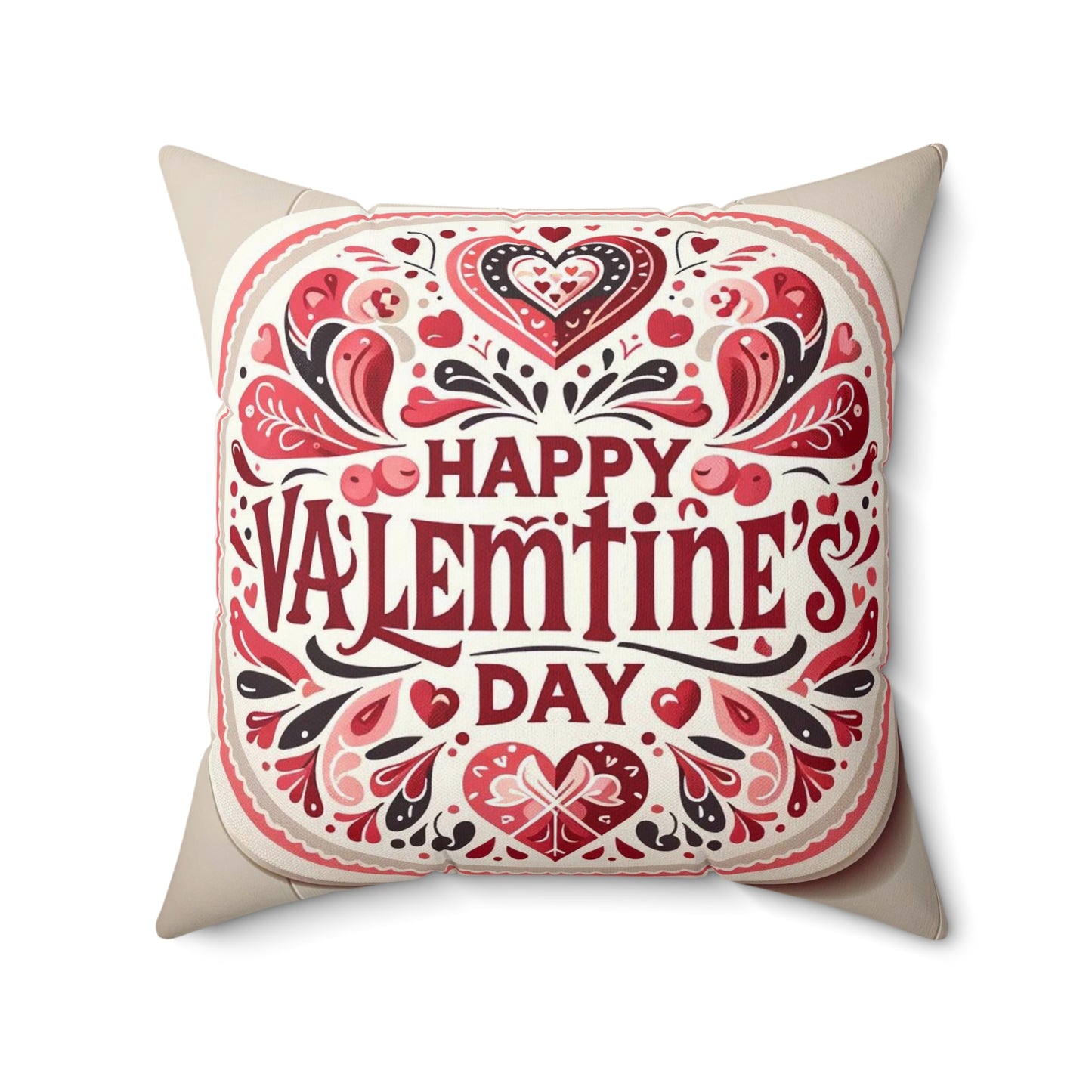 Spun Polyester Square Pillow