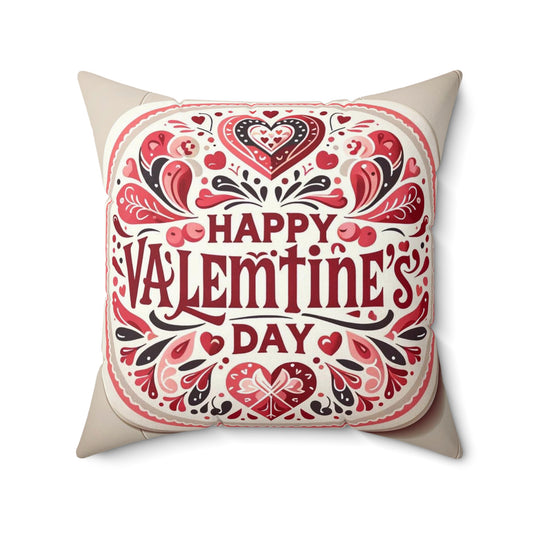 Spun Polyester Square Pillow