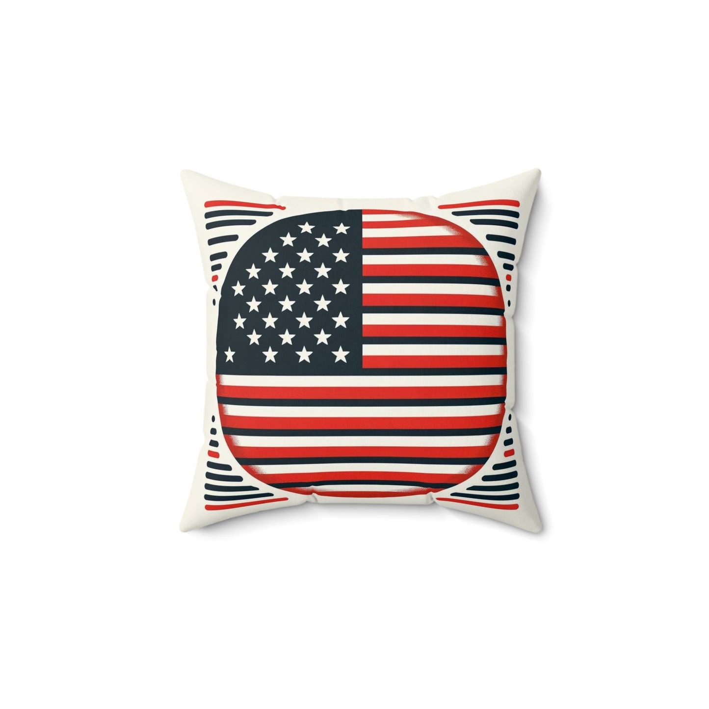 Spun Polyester Square Pillow