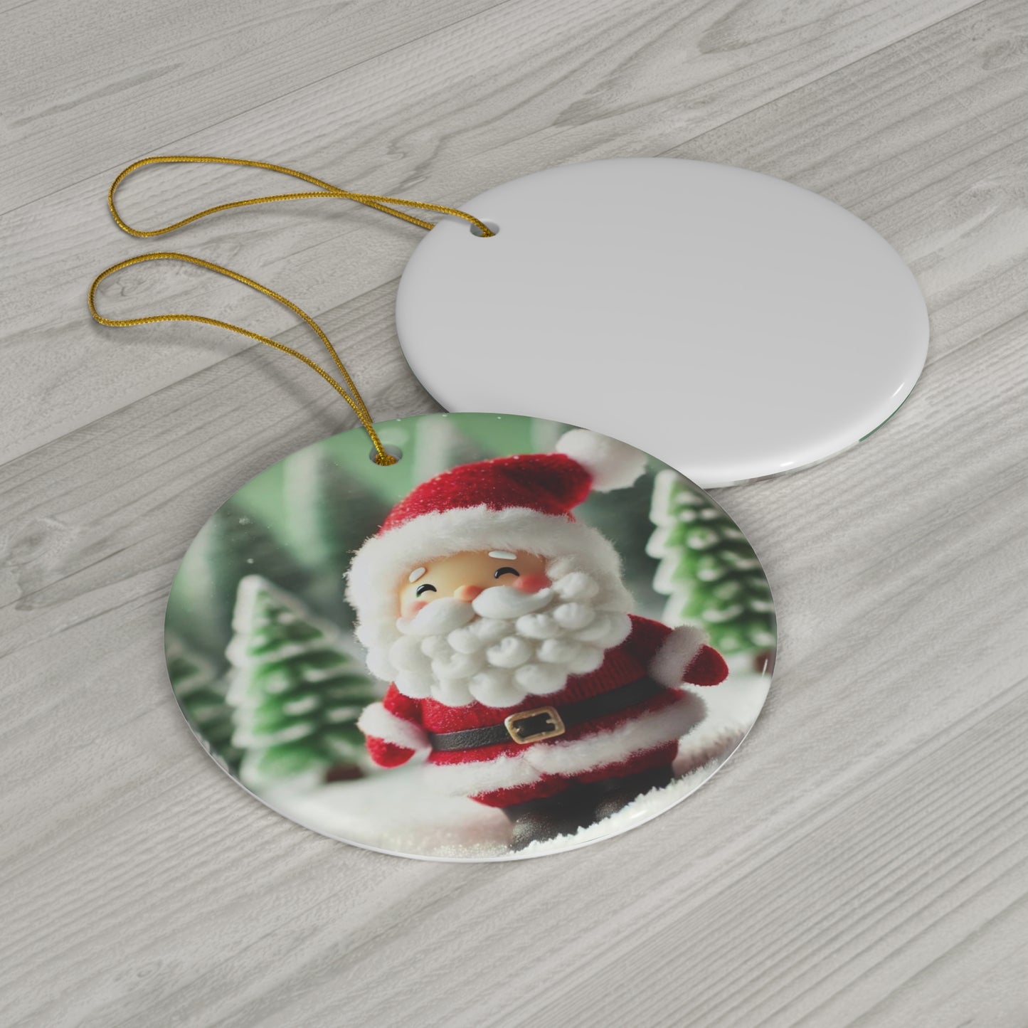 Ceramic Ornament, 4 Shapes
