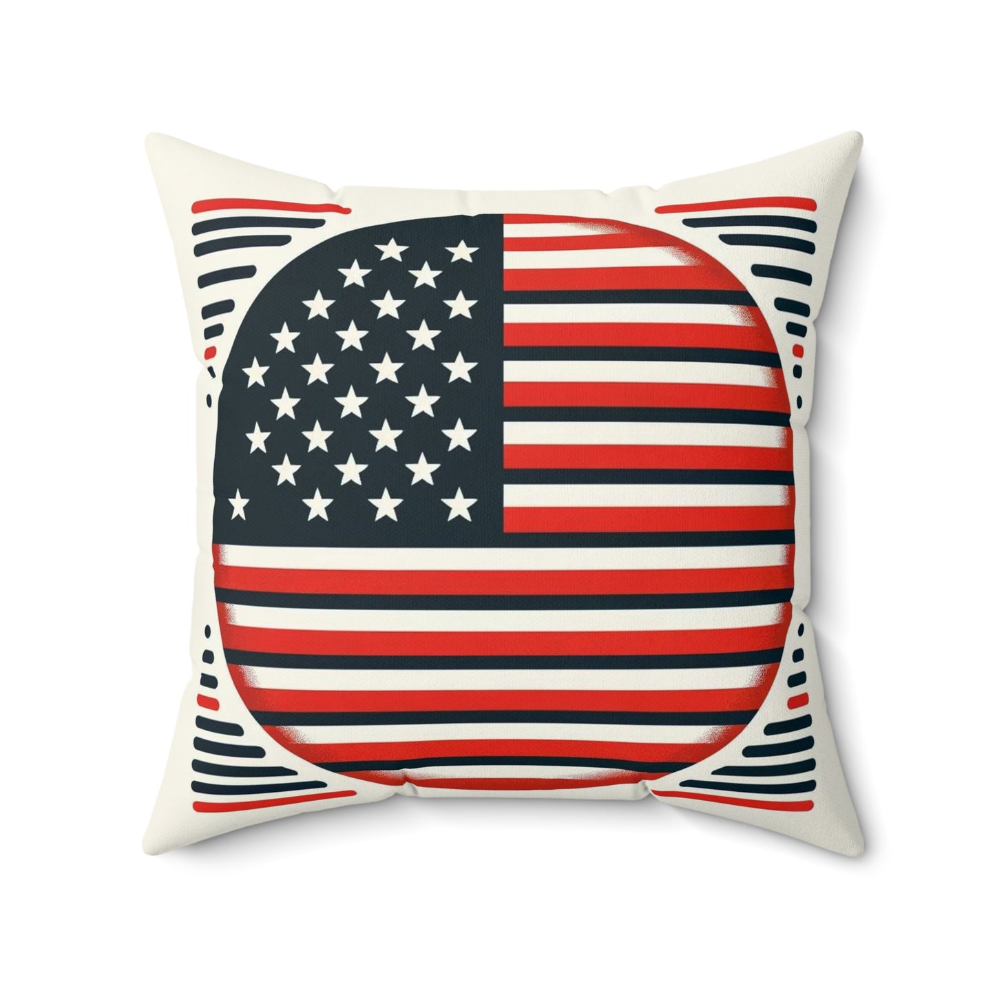 Spun Polyester Square Pillow