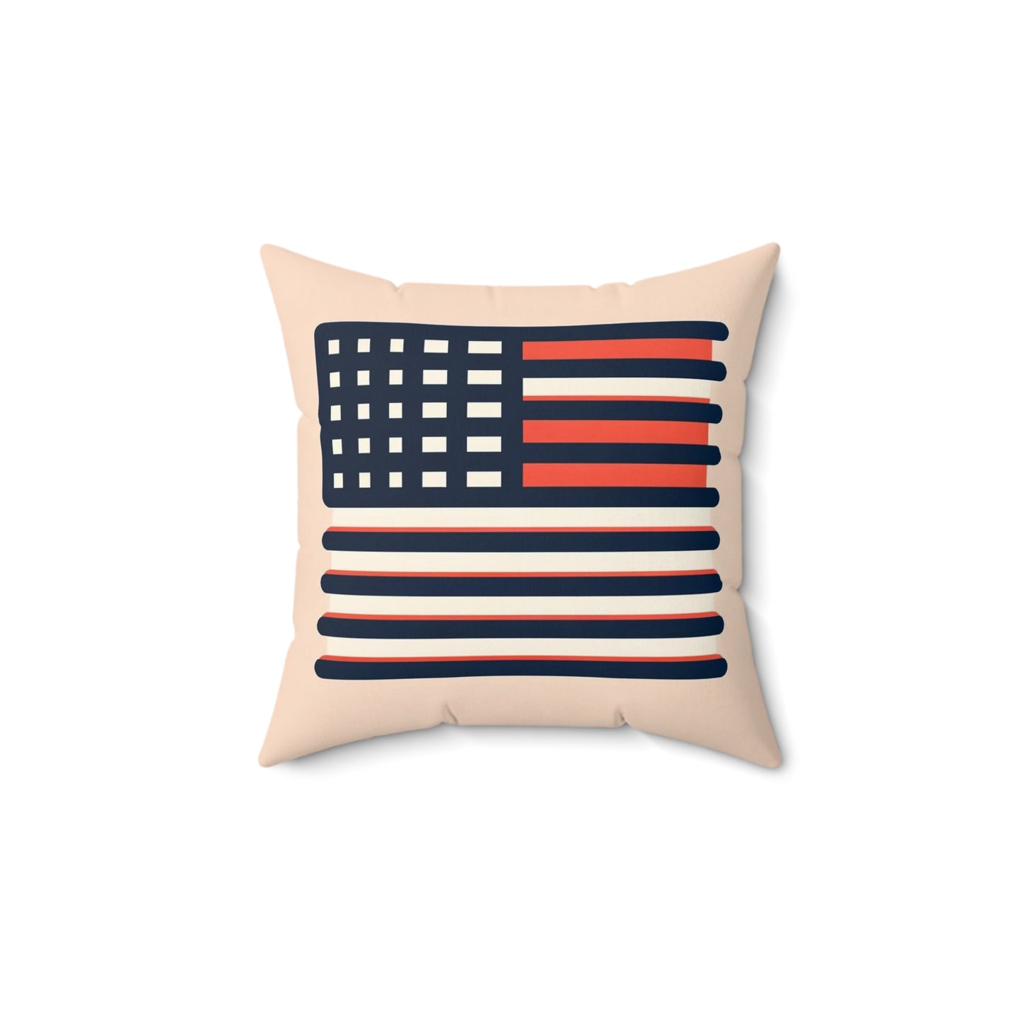 Spun Polyester Square Pillow