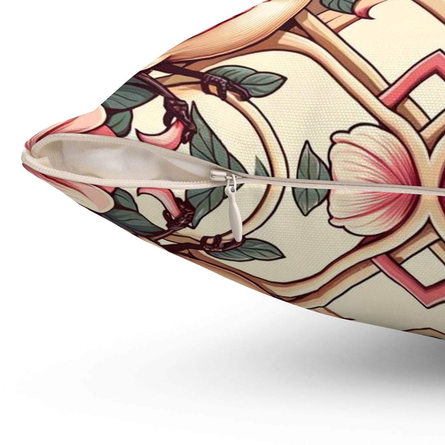 Spun Polyester Square Pillow