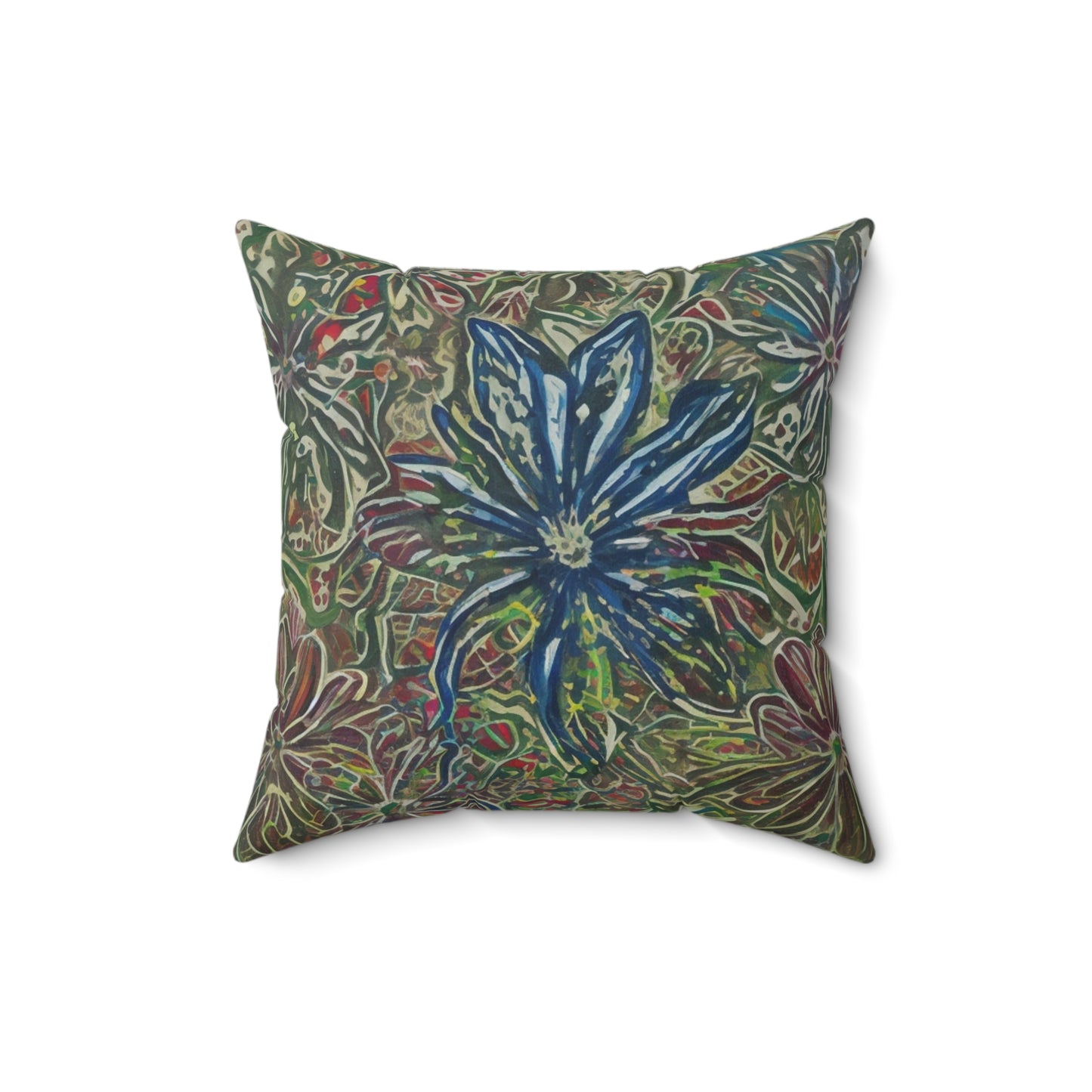 Spun Polyester Square Pillow