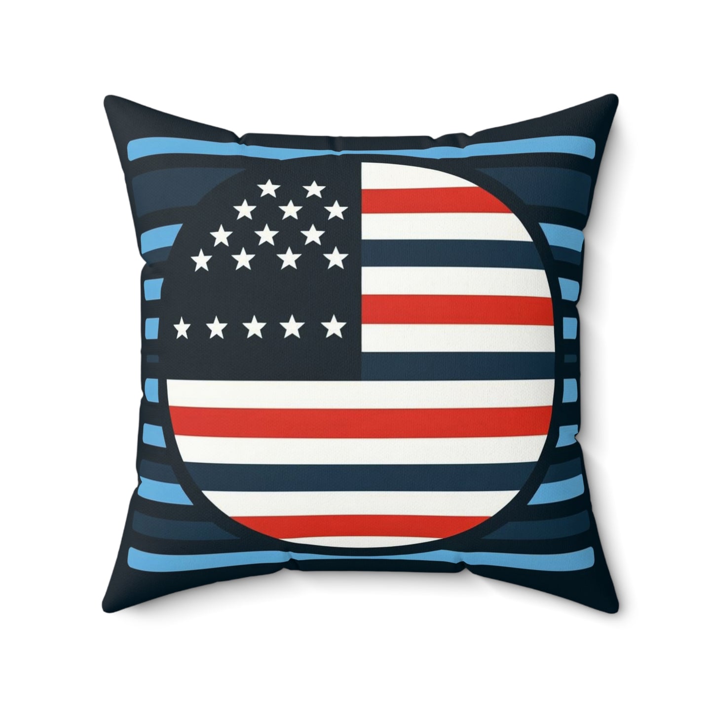 Spun Polyester Square Pillow