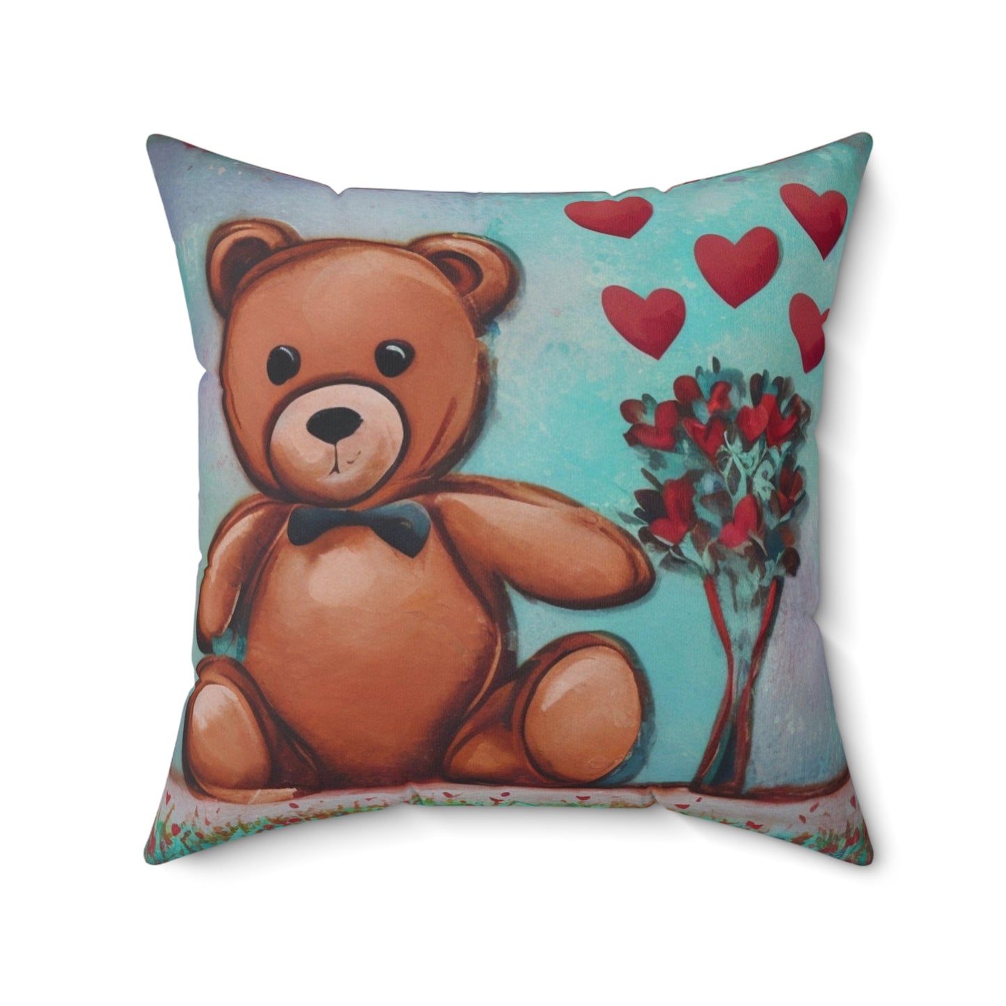 Spun Polyester Square Pillow
